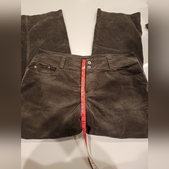 LANE BRYANT Corduroy Boot Cut Pants Size 18 - Picture 11 of 13